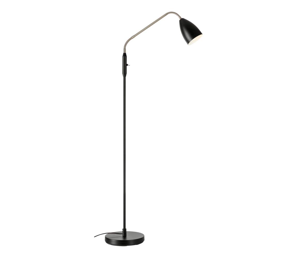 Markslöjd 108886 - LED stmievateľná stojacia lampa PATRO LED/4,9W/230V čierna 108886