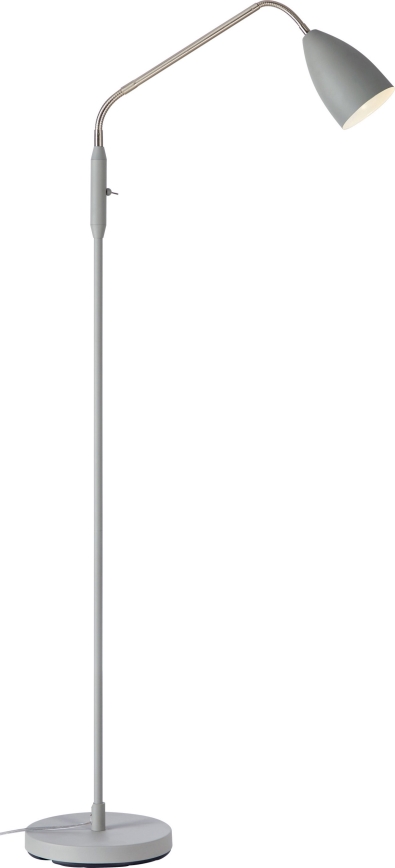 Markslöjd 108888 - LED stmievateľná stojacia lampa PATRO LED/4,9W/230V CRI 90 sivá