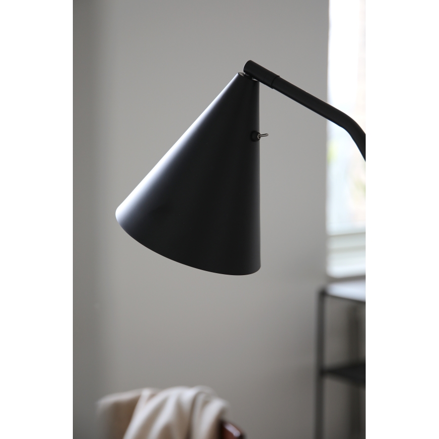 Markslöjd 108889 - stmievateľná stojacia LED lampa FUNIL LED/4,9W/230V CRI 90 čierna