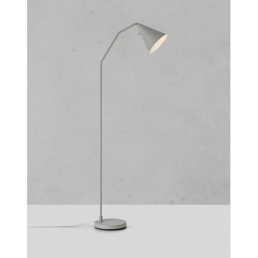Markslöjd 108891 - LED stmievateľná stojacia lampa FUNIL LED/4,9W/230V CRI 90 sivá