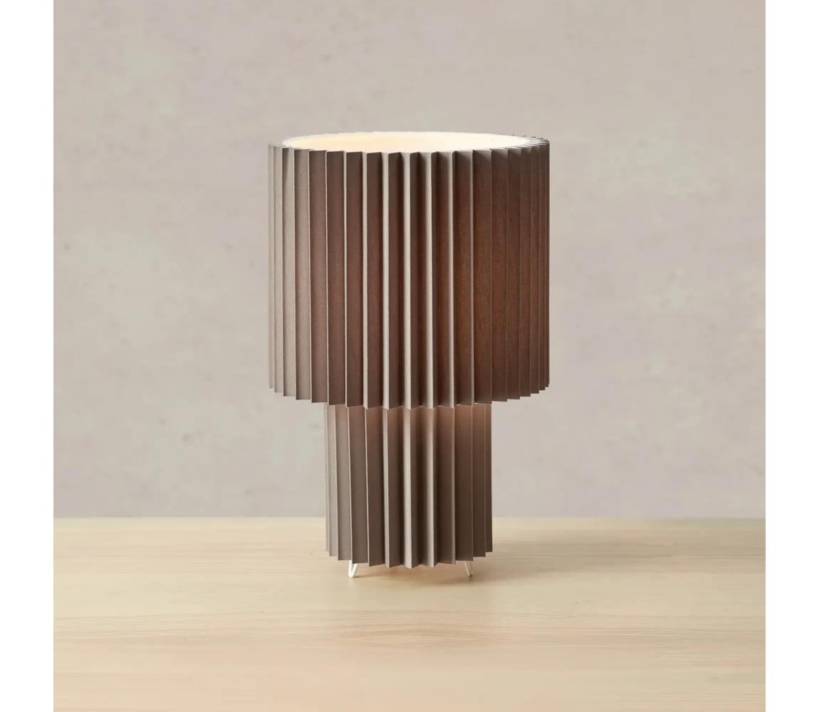 Markslöjd 108896 - Stolná lampa CATIS 1xE27/60W/230V 32 cm sivá 108896