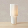 Markslöjd 108897 - Stolová lampa CATIS 1xE27/60W/230V 45 cm biela