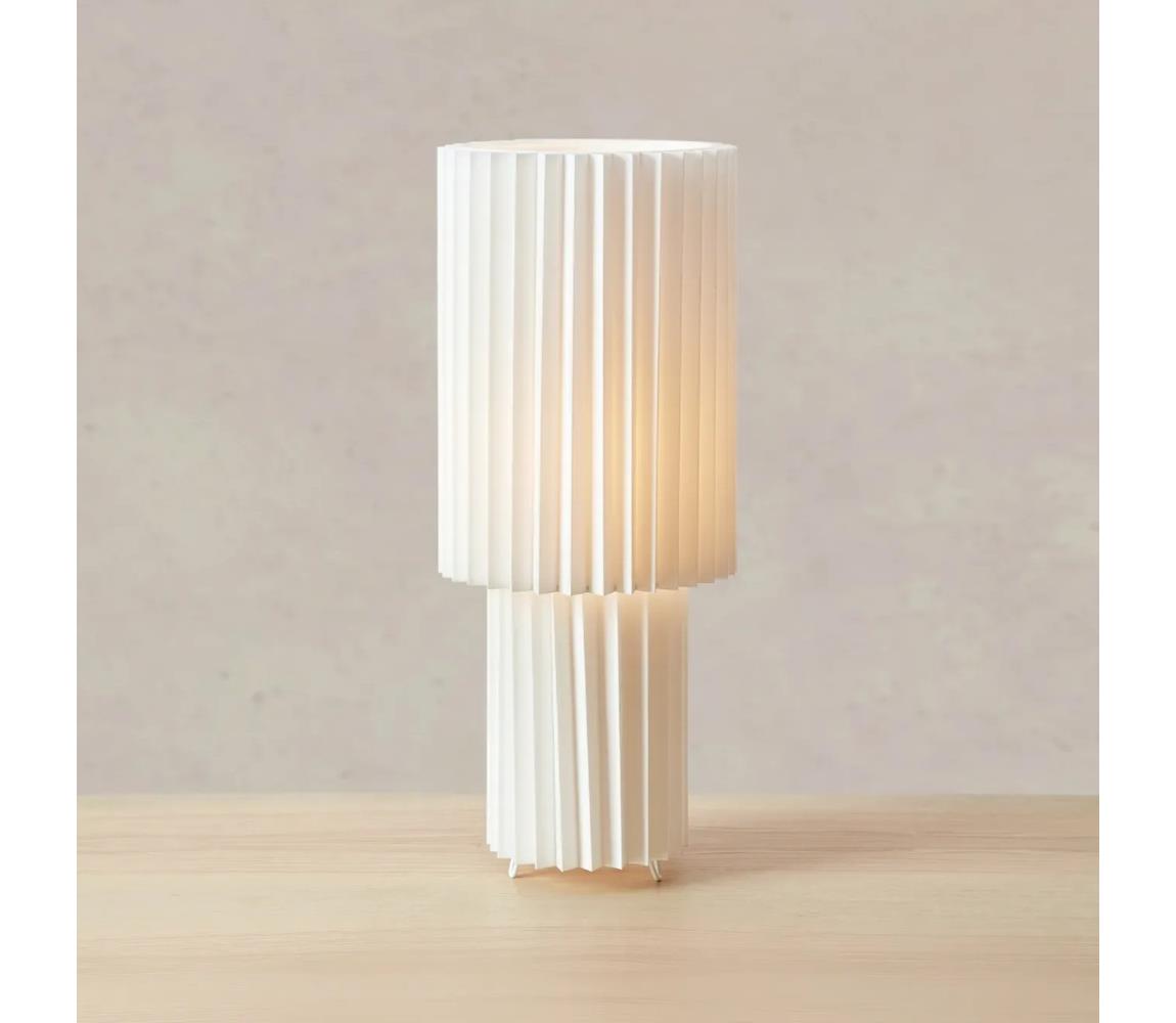 Markslöjd 108897 - Stolová lampa CATIS 1xE27/60W/230V 45 cm biela 108897