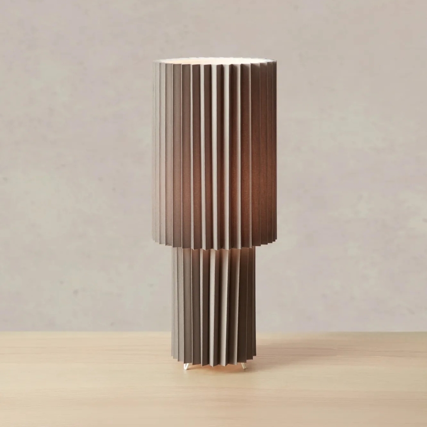 Markslöjd 108898 - Stolová lampa CATIS 1xE27/60W/230V 45 cm sivá