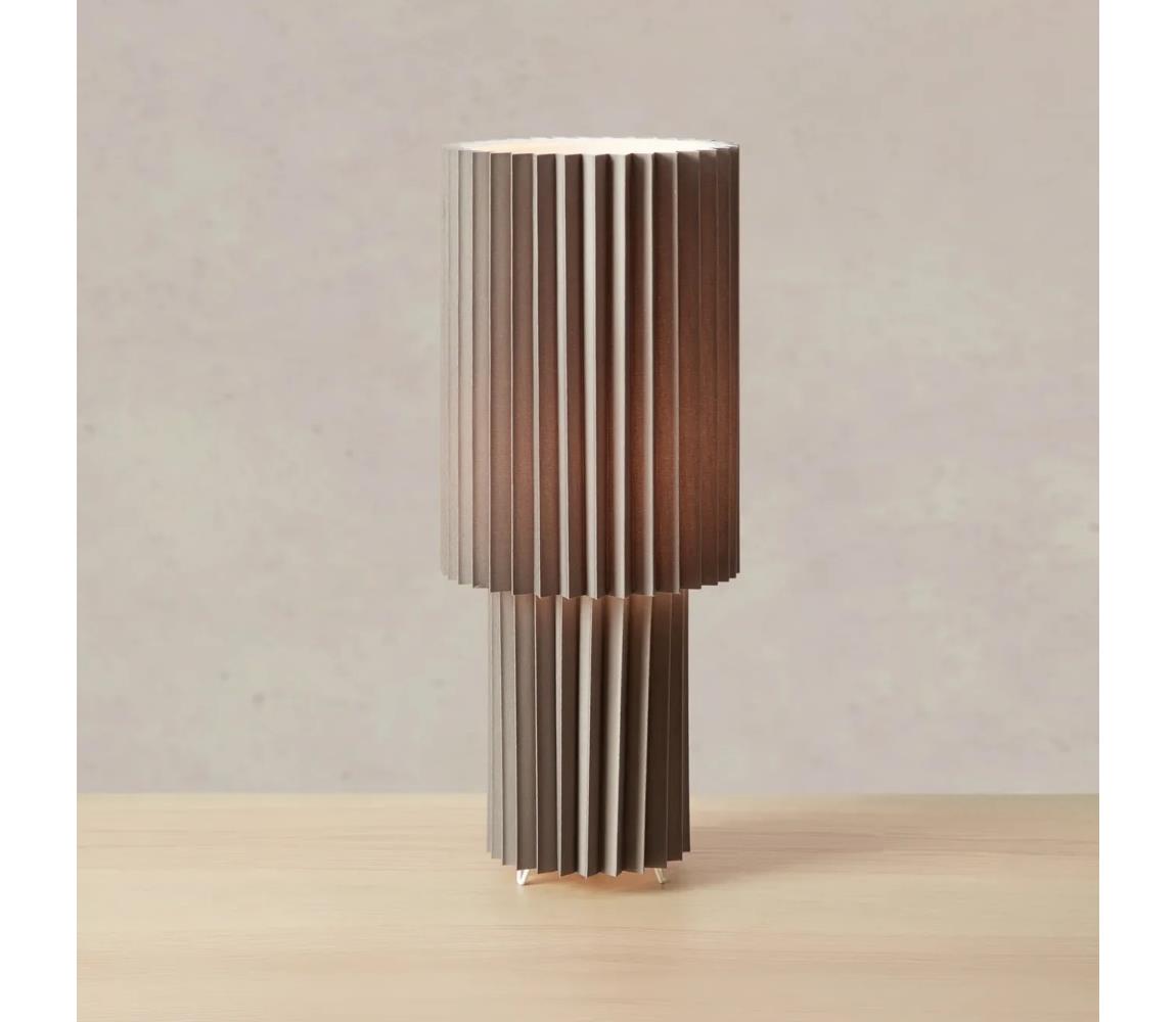 Markslöjd 108898 - Stolová lampa CATIS 1xE27/60W/230V 45 cm sivá 108898