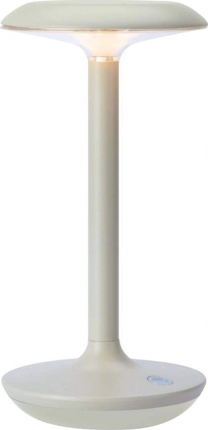 Markslöjd 108917 - LED Stmievateľná vonkajšia nabíjacia stolná lampa PETIT LED/2W/1800 mAh 2200/2700/3000K IP44 šedá