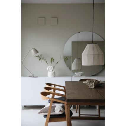 Markslöjd 108956 - Luster na lanku AIKO 1xE27/60W/230V ľan/čierna