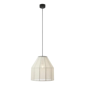Markslöjd 108956 - Závesný luster AIKO 1xE27/60W/230V pr. 37 cm krémová/čierna