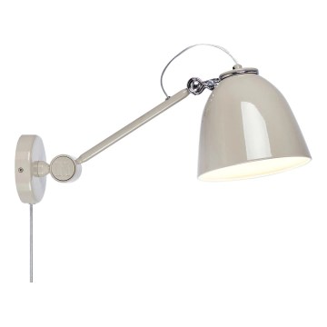 Markslöjd 108964 - Nástenné svietidlo TILT 1xE27/60W/230V sivé