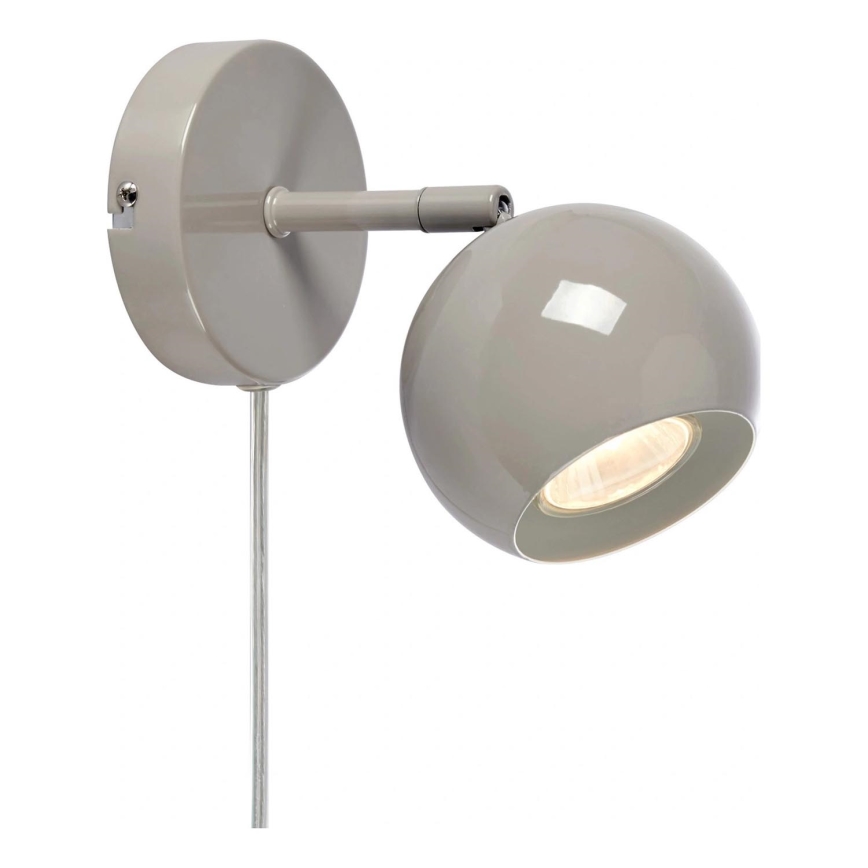 Markslöjd 108983 - Nástenné bodové svietidlo POP 1xGU10/7W/230V sivé