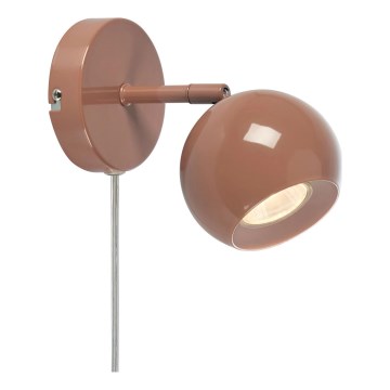 Markslöjd 108984 - Nástenné bodové svietidlo POP 1xGU10/7W/230V hnedá