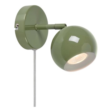Markslöjd 108985 - Nástenné bodové svietidlo POP 1xGU10/7W/230V zelené