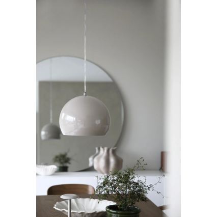Markslöjd 108986 - Závesné svietidlo POP 1xE27/40W/230V, priemer 28 cm, šedé