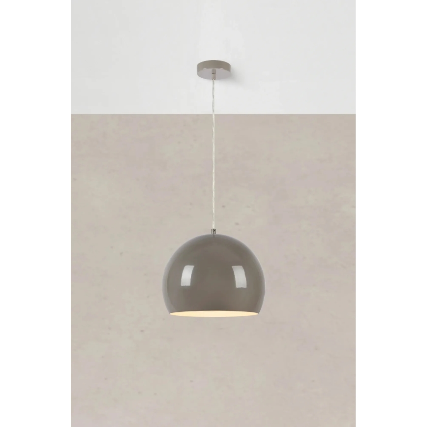 Markslöjd 108986 - Závesné svietidlo POP 1xE27/40W/230V, priemer 28 cm, šedé