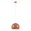 Markslöjd 108987 - Luster na lanku POP 1xE27/40W/230V priemer 28 cm hnedý