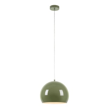 Markslöjd 108988 - Závesný luster POP na lanku 1xE27/40W/230V priemer 28 cm zelený