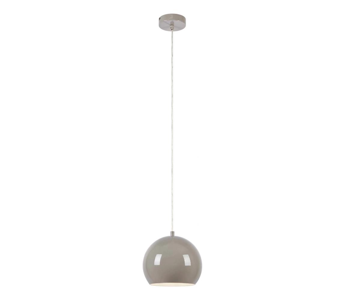 Markslöjd 108989 - Luster na lanku POP 1xGU10/7W/230V pr. 20 cm sivý 108989