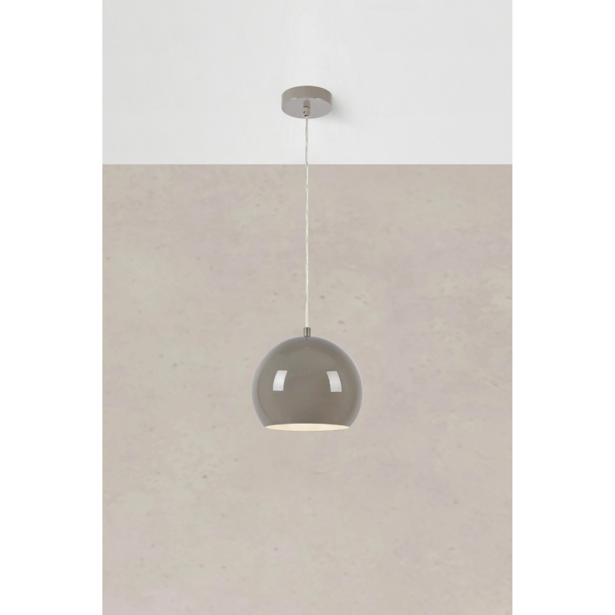 Markslöjd 108989 - Luster na lanku POP 1xGU10/7W/230V pr. 20 cm sivý