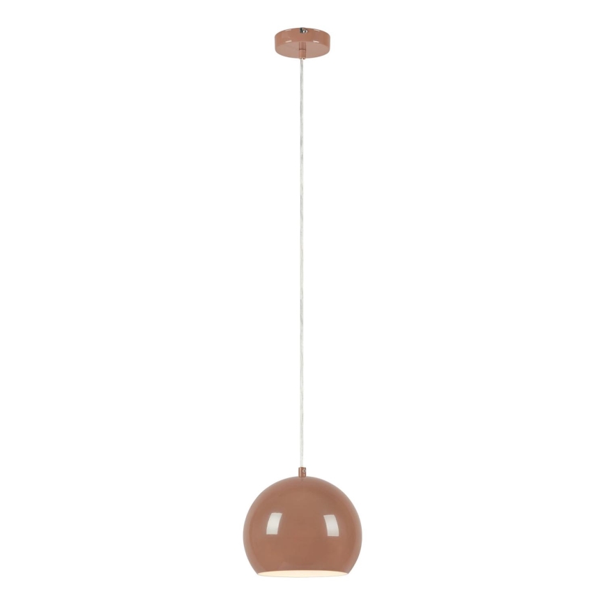 Markslöjd 108990 - Závesné svietidlo na lanku POP 1xGU10/7W/230V priemer 20 cm hnedé