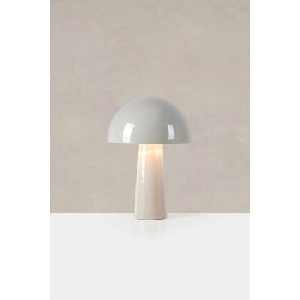 Markslöjd 108993 - Stolná lampa MANTAR 1xE14/40W/230V sivá