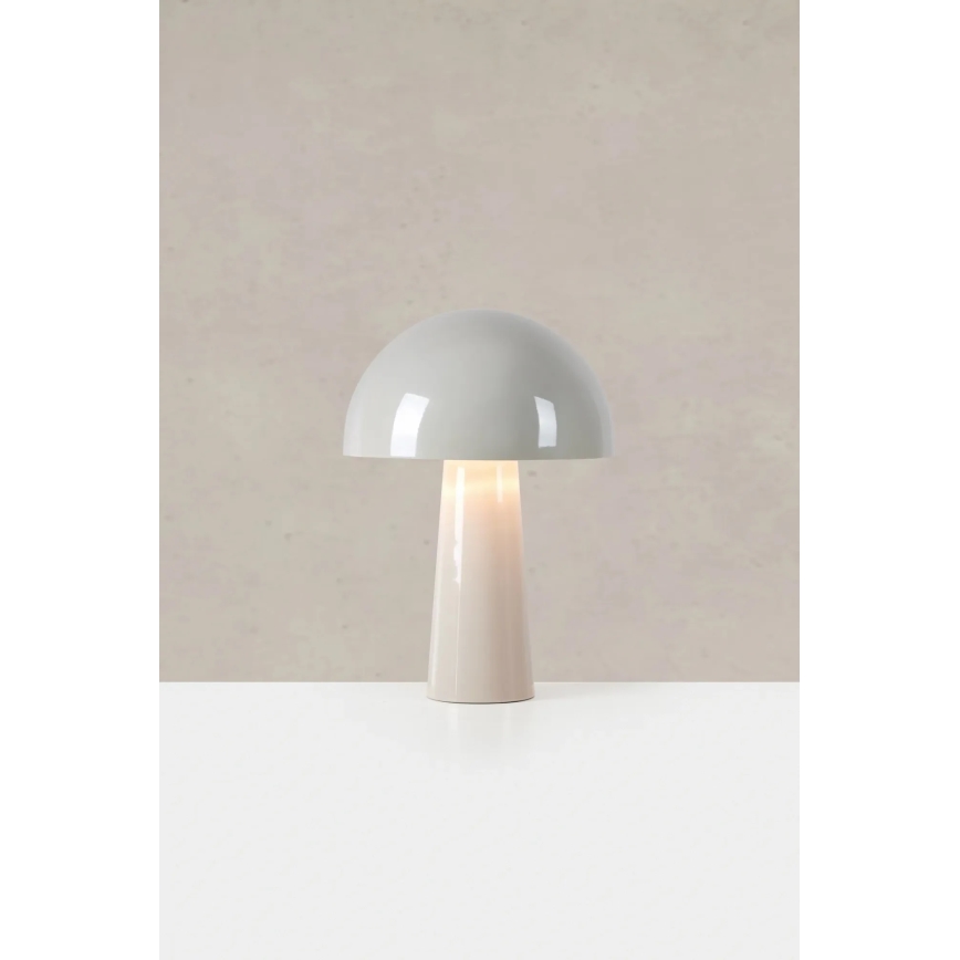 Markslöjd 108993 - Stolná lampa MANTAR 1xE14/40W/230V sivá