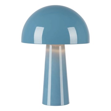 Markslöjd 108994 - Stolná lampa MANTAR 1xE14/40W/230V modrá