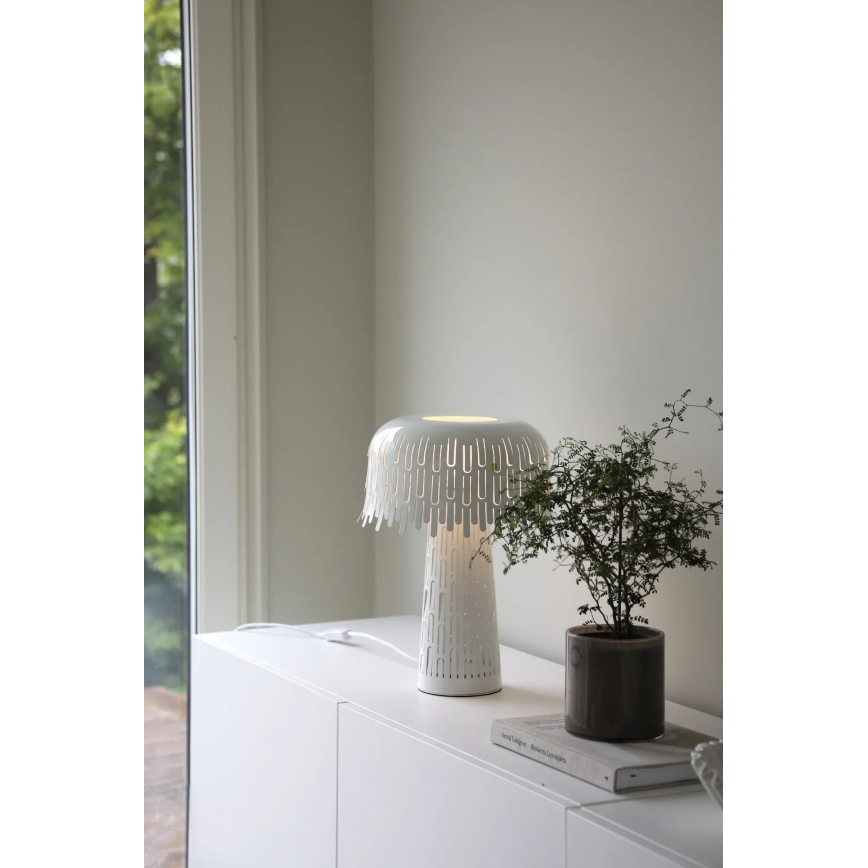 Markslöjd 109006 - Stolová lampa VERBERA 1xE14/40W/230V biela