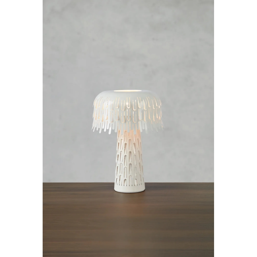 Markslöjd 109006 - Stolová lampa VERBERA 1xE14/40W/230V biela