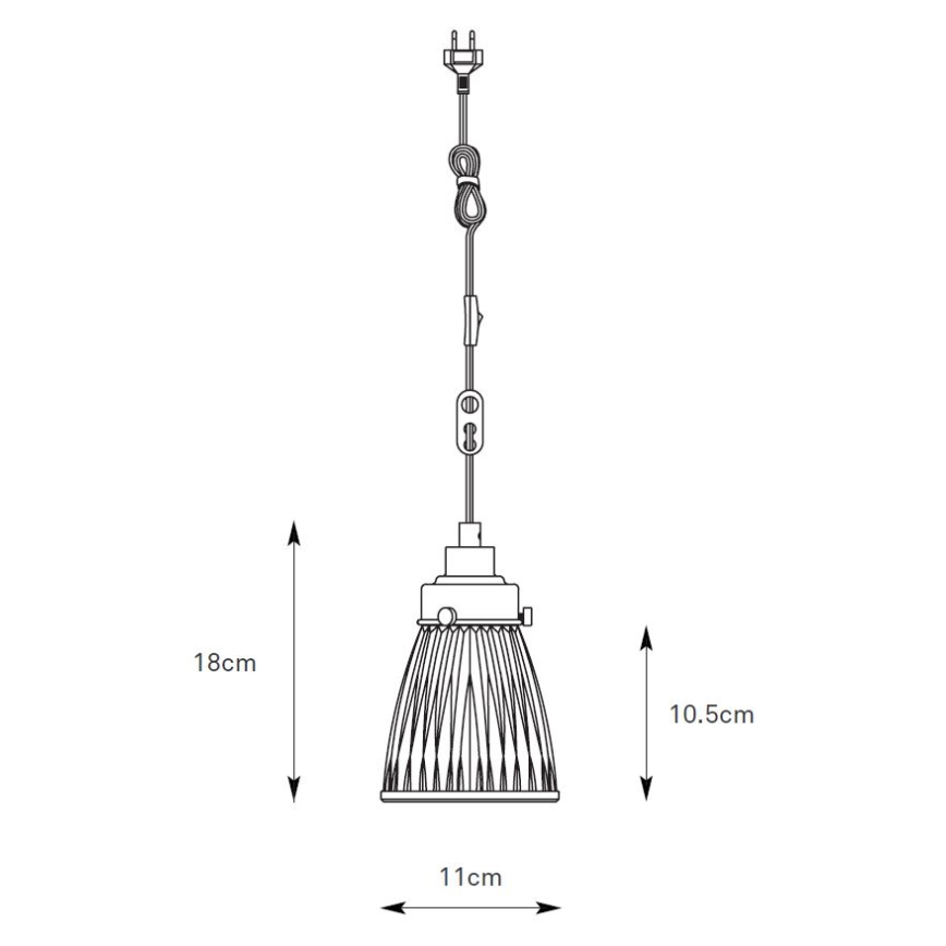 Markslöjd 109009 - Závesné svietidlo na lankách BELLIS 1xE14/40W/230V matný chróm