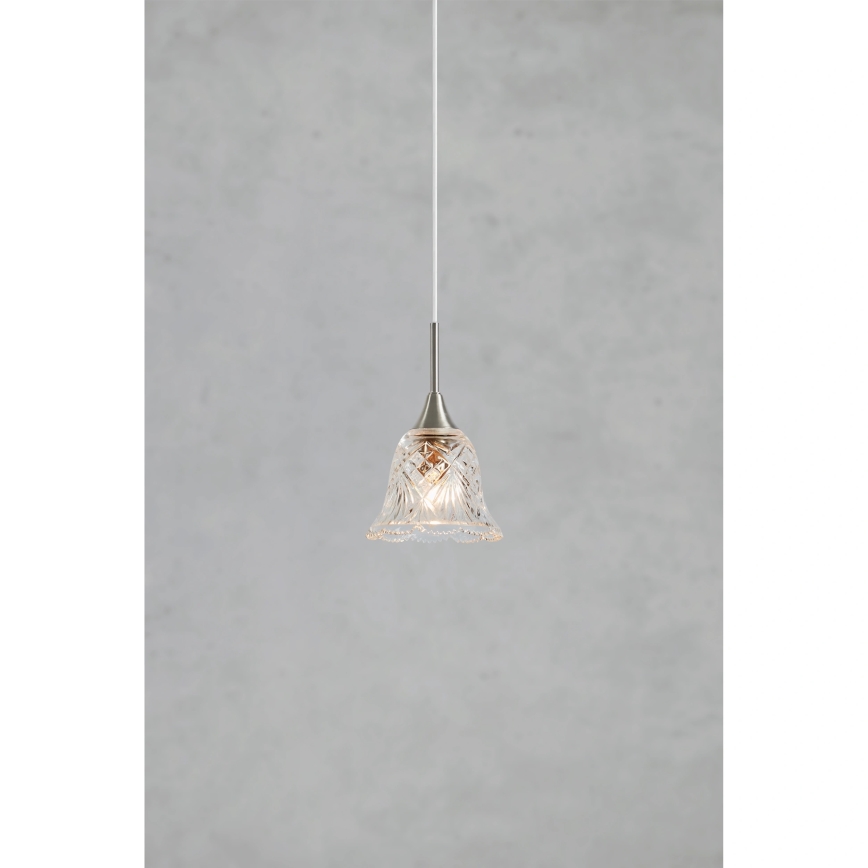 Markslöjd 109012 - Závesný luster LUNA na lanku 1xE14/40W/230V matný chróm