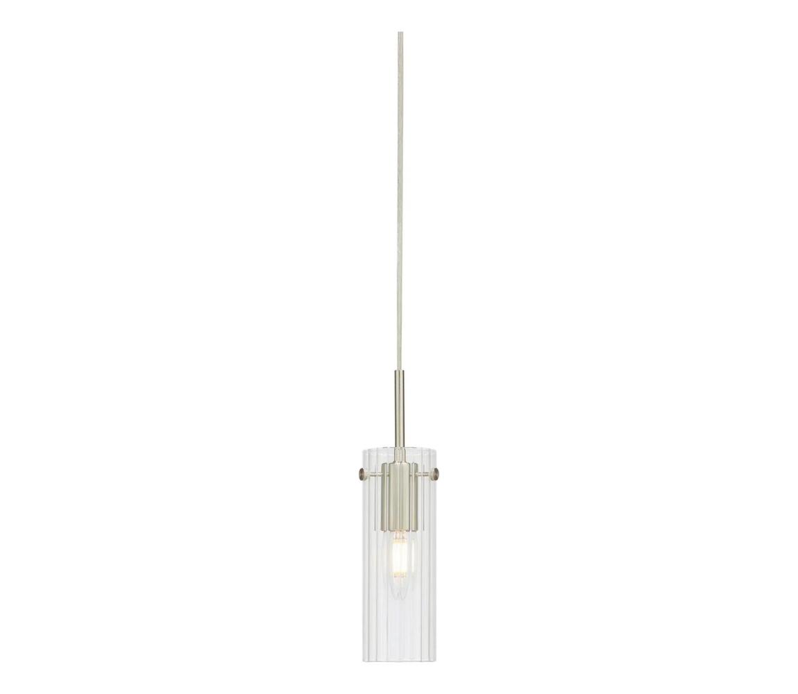 Markslöjd 109013 - Závesný luster TIBIA 1xE14/40W/230V číre/mosadz 109013