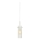Markslöjd 109014 - Luster na lanko TIBIA 1xE14/40W/230V mosadz
