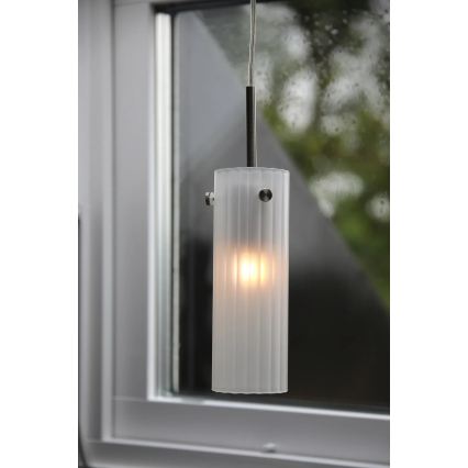 Markslöjd 109014 - Luster na lanko TIBIA 1xE14/40W/230V mosadz