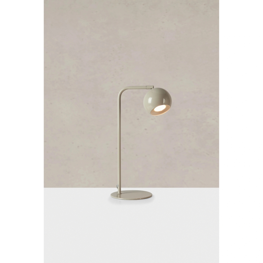 Markslöjd 109032 - Stolná lampa POP 1xGU10/7W/230V sivá