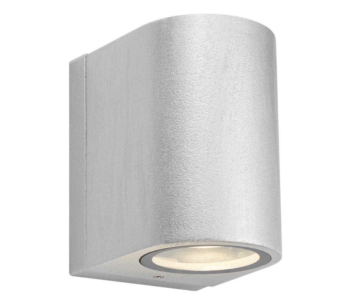 Markslöjd 109109- stmievateľné LED vonkajšie nástenné svietidlo ALOR LED/4,9W/230V IP65 strieborná 109109