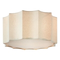 Markslöjd 109134 - Stropné svietidlo OLEA 2xE27/11W/230V priemer 35 cm ľan