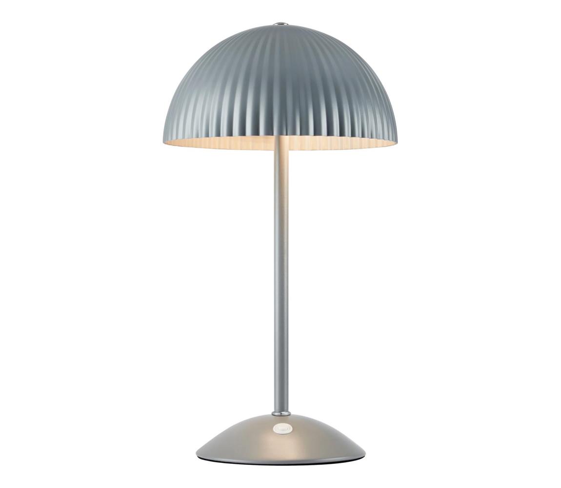 Markslöjd 109139 - Stolová lampa ZIN 2xG9/20W/230V sivá 109139