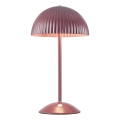 Markslöjd 109142 - Stolná lampa ZIN 2xG9/20W/230V ružová