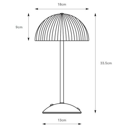 Markslöjd 109142 - Stolná lampa ZIN 2xG9/20W/230V ružová