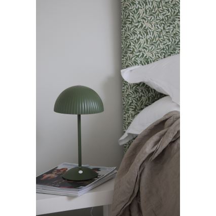 Markslöjd 109143 - Stolová lampa ZIN 2xG9/20W/230V zelená