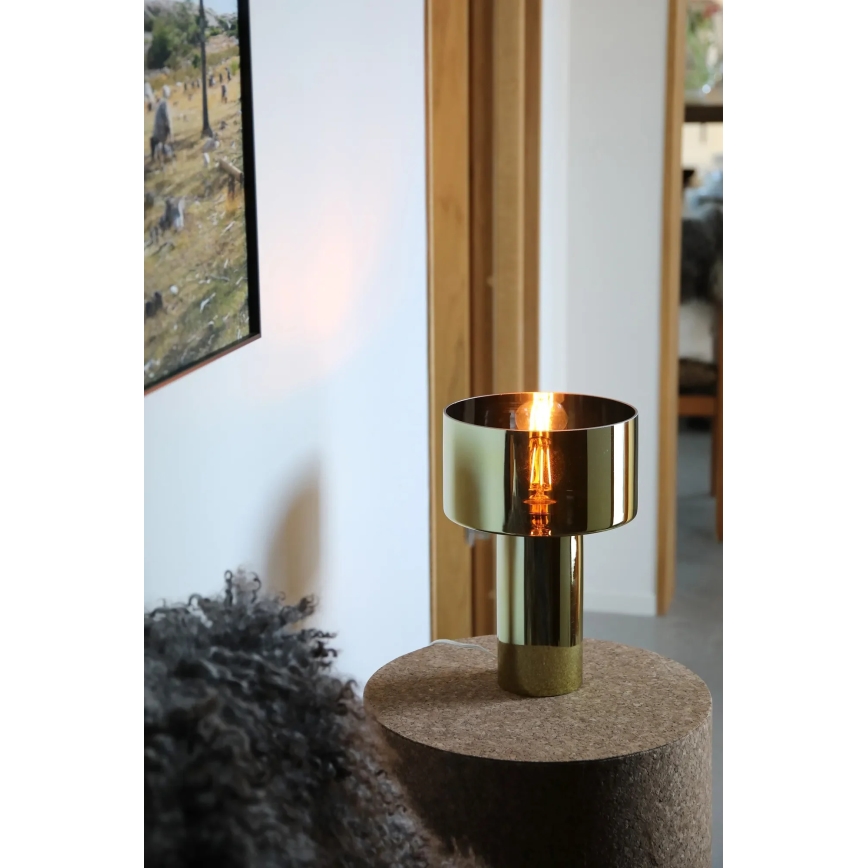 Markslöjd 109145 - stolová lampa CORIN 1xE27/60W/230V zlatá