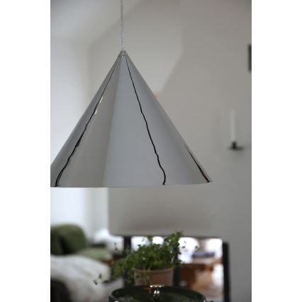 Markslöjd 109163 - Závesný luster na lanku TIP 1xE27/60W/230V priemer 37,5 cm, lesklý chróm