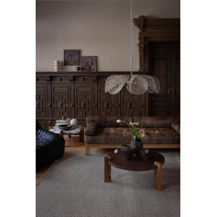 Markslöjd 109170 - Závesný luster STYRKA na lanku 1xE27/40W/230V, pr. 75 cm, béžový
