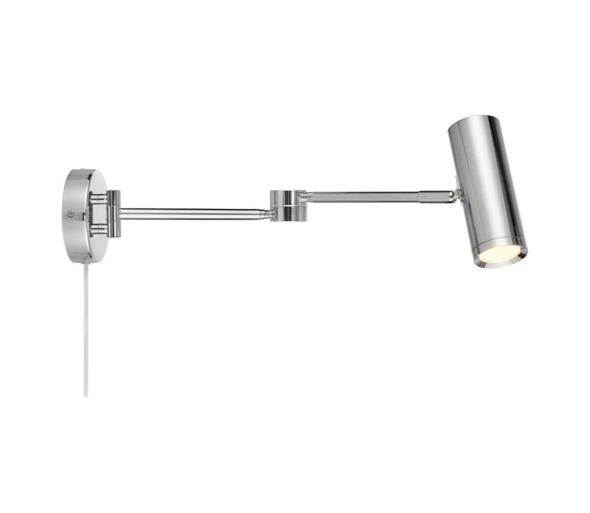 Markslöjd 109182 - LED stmievateľné nástenné svietidlo ARLO LED/4,9W/230V chróm 109182