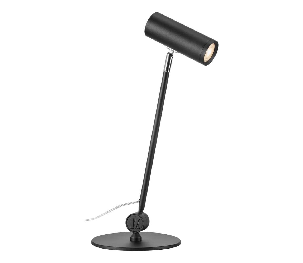 Markslöjd 109183 - LED stmievateľná stolová lampa ARLO LED/4,9W/230V čierna 109183