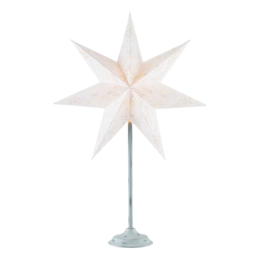 Markslöjd 700119 - Vianočná dekorácia ARATORP 1xE14/25W/230V biela