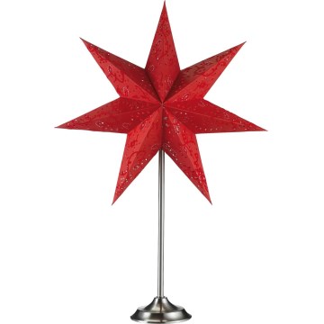 Markslöjd 700123 - Vianočná dekorácia ARATORP 1xE14/25W/230V červená