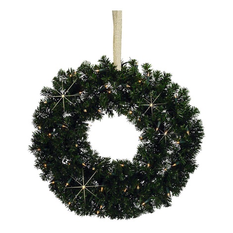Markslöjd 702893 - Vianočná dekorácia GRANIS LED/1,5W/3xAA veniec 40 cm