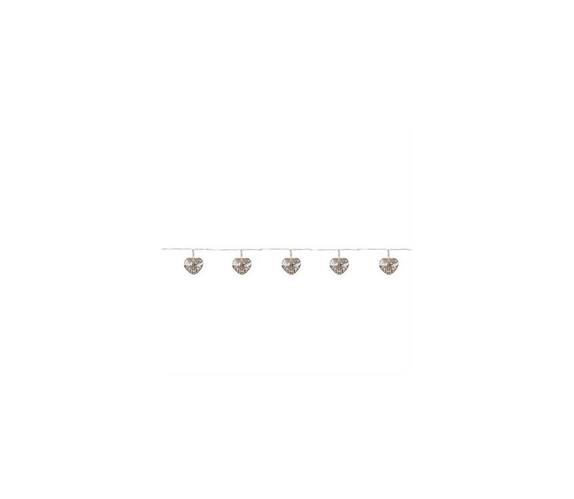 Markslöjd 703174 - LED  reťaz MILLA 10xLED/3xAA 2,1m teplá biela 703174
