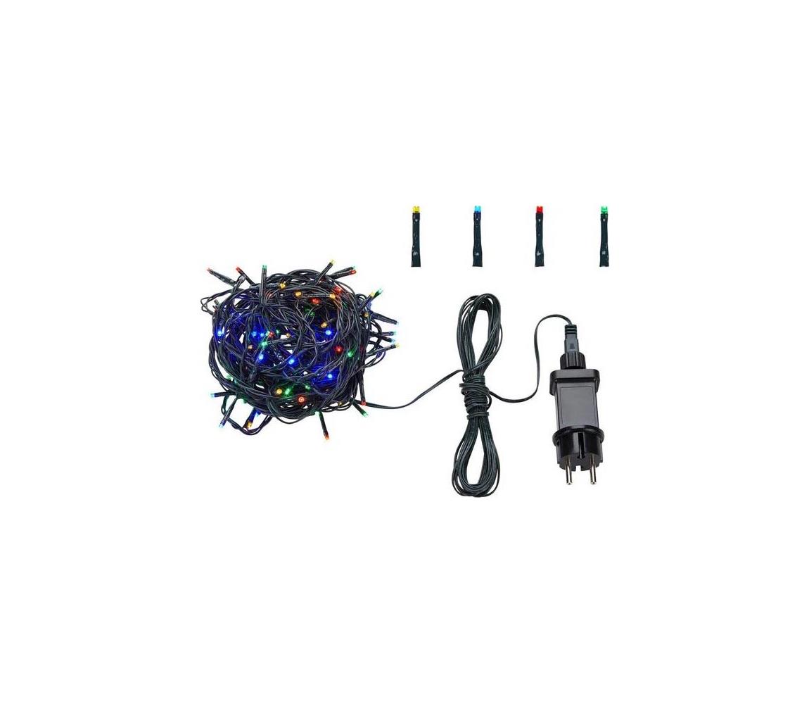 Markslöjd 703357 - vonkajšia LED reťaz SKEN 120xLED 17m IP44 viacfarebná 703357